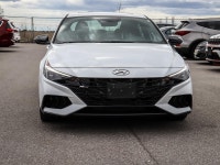 Recent Arrival! Odometer is 26705 kilometers below market average! Polar White 2023 Hyundai Elantra... (image 2)