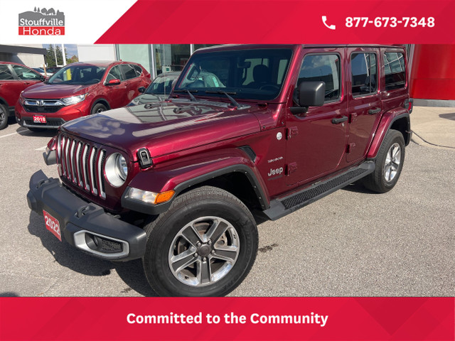 2022 Jeep Wrangler Unlimited Sahara *NAVIGATION*HARD TOP in Cars & Trucks in Markham / York Region