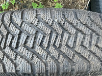 One new winter tire on 17" dodge rim