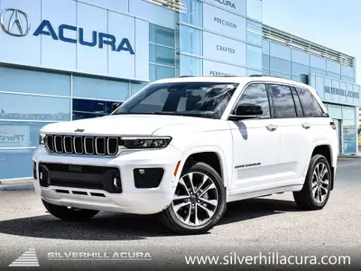 2022 Jeep Grand Cherokee Overland has features like power leather massage seats with adjustable lumb...