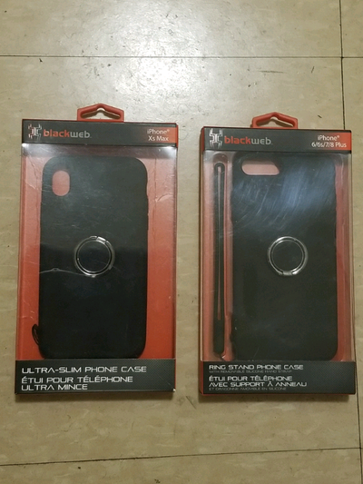 Blackweb Ring Stand,hand strap,IPhone6/6s/7/8+/Xs Max Phone Case, View more
