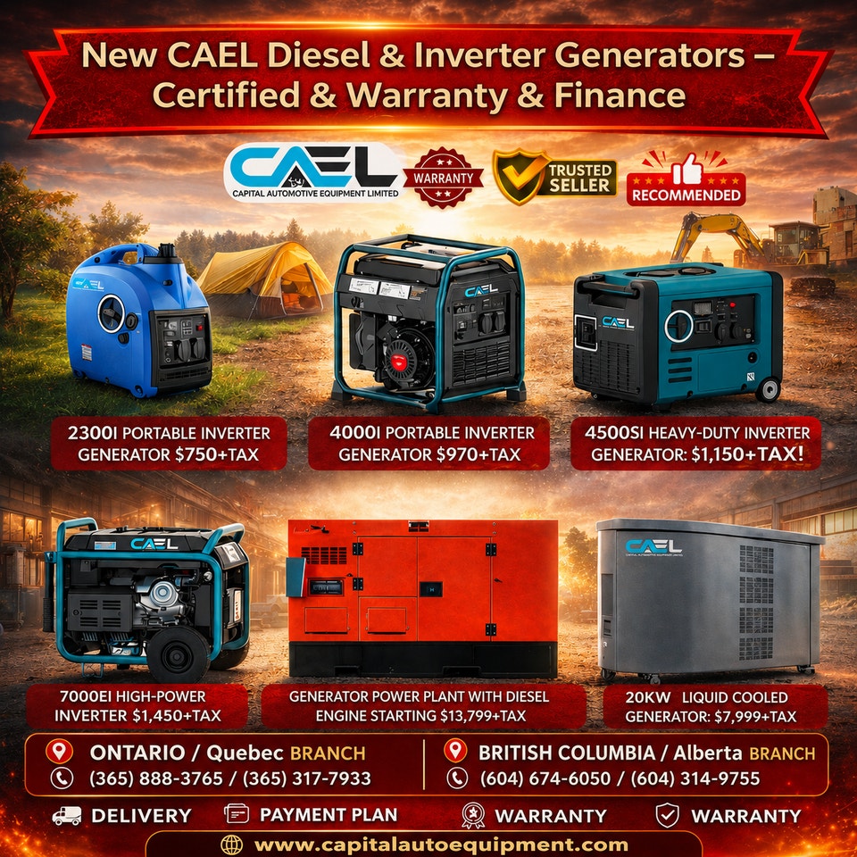 New CAEL Diesel & Inverter Generators | Other Parts & Accessories ...