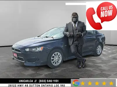 2013 Mitsubishi Lancer SE No Accidents |Safety Certification Included Financing & Warranty Options A...