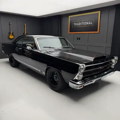 Classic style, modern muscle, no apologies...check out this sinister ‘67 Fairlane. Built to replicat...