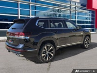 Clean CarFax, Deep Black Pearl 2024 Volkswagen Atlas Execline AWD, 8-Speed Automatic, 2.0L 4 Cylinde... (image 5)