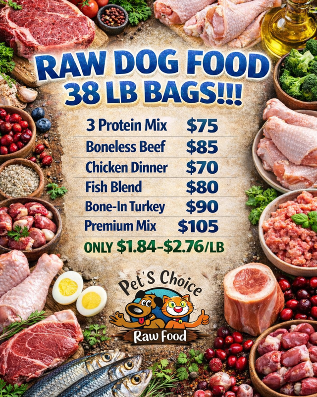 Raw Dog and Cat Food/Samples Available/Located In Pickering in Animal & Pet Services in Oshawa / Durham Region - Image 2