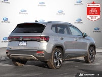New Price! CARFAX Canada One Owner CARFAX Canada No Reported Accidents Silver 2025 Volkswagen Taos C... (image 4)