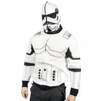 SIZE Small Star Wars White Storm Trooper Costume Hoodie