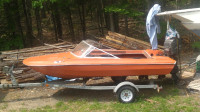 boat n motor $2600. fast fun