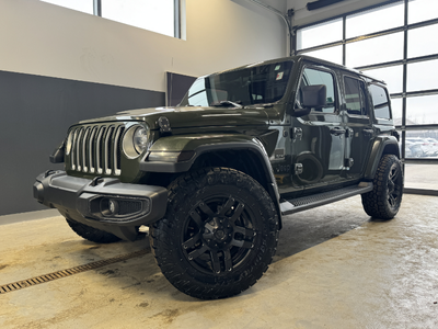 Welcome to Nissan Lloydminster ???? 2021 Jeep Wrangler Unlimited Sahara — OverviewThe 2021 Jeep Wran...