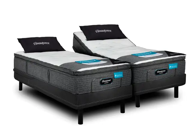 Ultimate Beautyrest Demo Split King Adjustable Bed628632742347531212