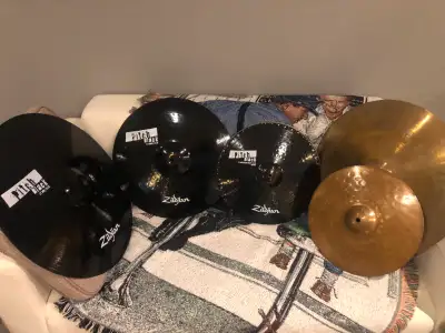 MANY CYMBALS TAMA,YAMA CHROME SNARE, BASS PEDALS, DRUM PARTS+MOR, View more