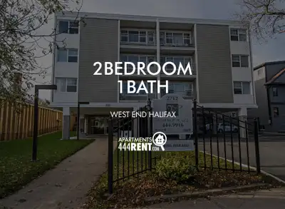 2 Bedroom Apartment West End Halifax August 2025