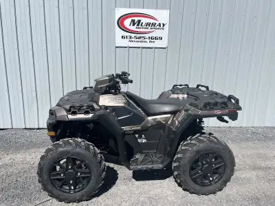 - 2026 Polaris® Sportsman 850 Premium - On-demand all-wheel drive - 26" tires - 1,500-lb. towing cap...