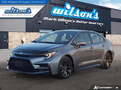 Come see this certified 2023 Toyota Corolla Hybrid SE AWD | Heated Seats | Adaptative Cruise | Bluet...