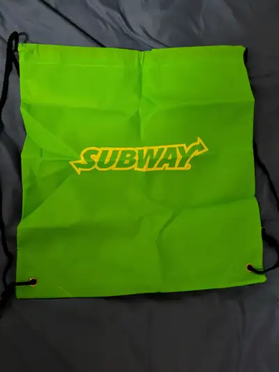 SUBWAY / ADRENALINE Waterproof Nylon Drawstring Bags, View more
