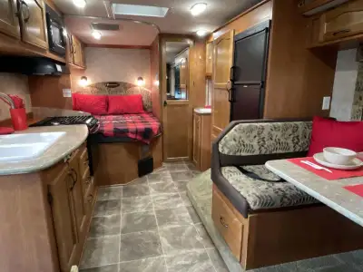 Call for details. Bunk Over Cab Rear Bath Rear Bedroom 2012 Adventurer LP Class C Adventurer 24DS AM...