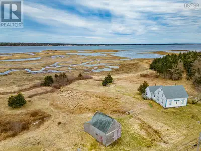 Oceanfront Century Home | 10.7 Acres | Over 2,200 Ft of Waterfront Nestled in the quiet seaside comm...