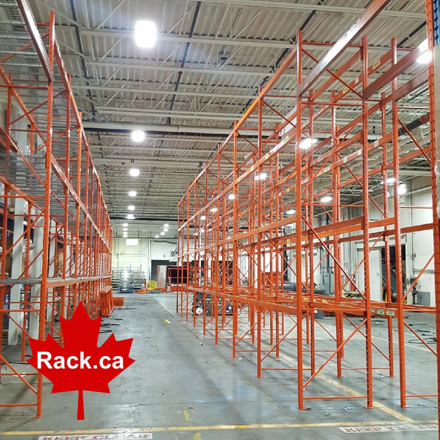 New and used pallet racking and industrial shelving for sale