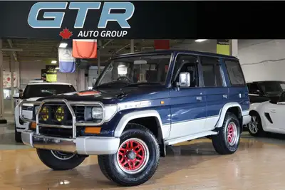1995 Toyota Land Cruiser Prado 3.0L 1KZ Turbo Diesel Engine. Japan Imported RHD Vehicle. Canadian Re...
