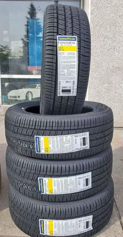 205/55/16 Goodyear Eagle RS-A Brand new with warranty 125.99 each +Tax installation available for ex...