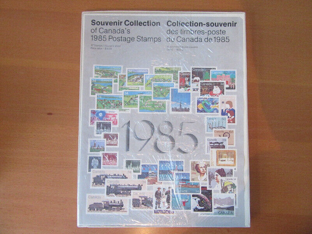 Collection souvenir timbres Canada 1985 dans Art et objets de collection  à Granby