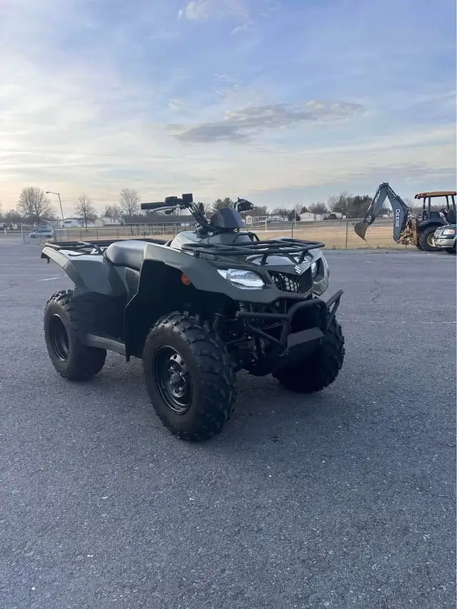 2022 SUZUKI KINGQUAD 400 FSI-GREEN! in ATVs in Sudbury - Image 2
