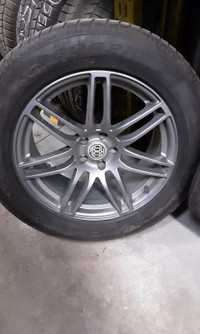 19" Replica Audi Gunmetal Rim + Pirelli Tires