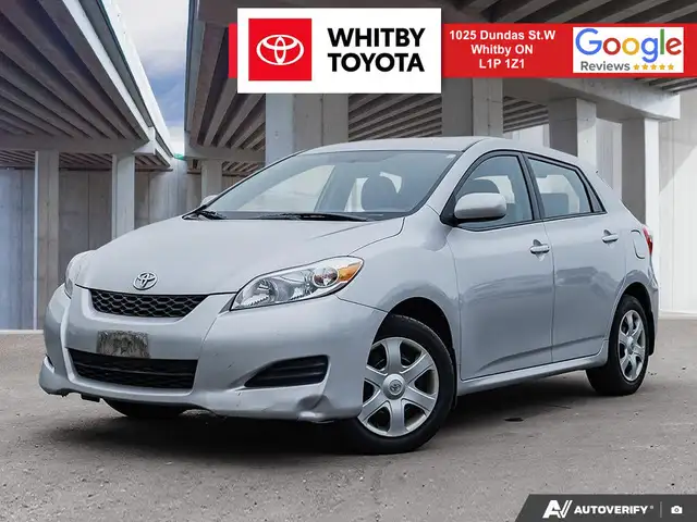 2010 Toyota Matrix XR FWD 2.4L / One Owner NO SATURDAY / CASH ON