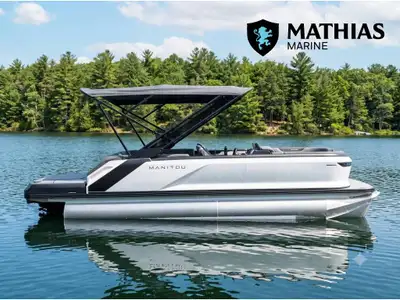 Bateau Ponton MANITOU 22 CRUISE SWITCHBACK 2024 Concessionnaire de bateaux et pontons neufs et d'occ...
