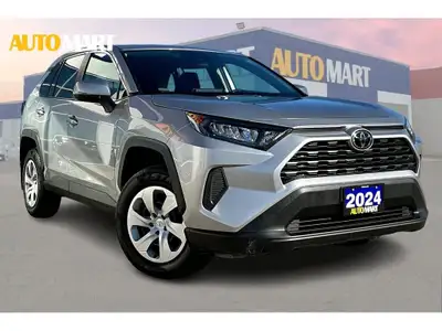 This 2024 RAV4 LE AWD delivers dependable all-wheel-drive confidence with Toyota Safety Sense modern...