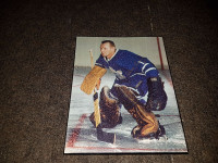 Johnny Bower Litho Sign 8" x 10"