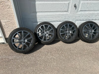 4 P205/45R16 TIRES AND RIMS