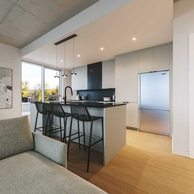 STUDIO NEUF condo apartment for rent/ Triangle-CDN-NDG dans Locations longue durée  à Ville de Montréal - Image 3