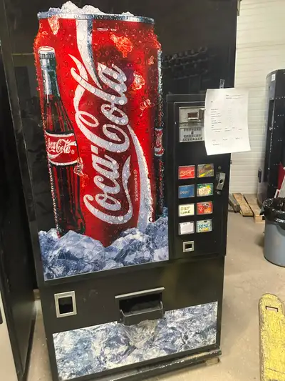 Refurbished Pop Vending Machines Multiple in stock Brands: Dixie Narco/Crane/Royal/Vendo Coin only m...