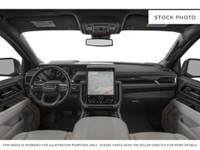 The 2026 GMC Yukon 4WD AT4 Ultimate in striking Onyx Black with Obsidian Rush interior and red accen... (image 5)
