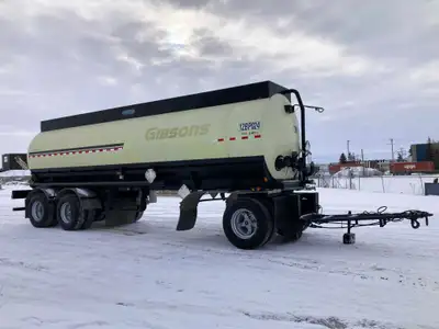 2007 Advance 27,300 Liter Tri axle pup Crude Oil Tank Trailer Aluminum/Steel Combination Frame Air R...