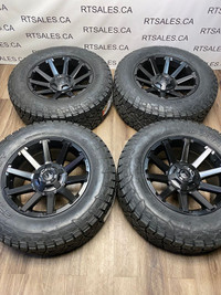 275/65/18 Fuel tires & Rims 6x135 6x139 GM RAM FORD