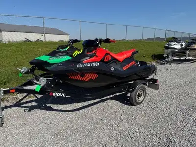 USED 2021 SEA DOO SPARK 3UP TRIXX WITH iBR & AUDIO SYSTEM 59 HOURS - READY FOR THE WATER! $8,999 + H...