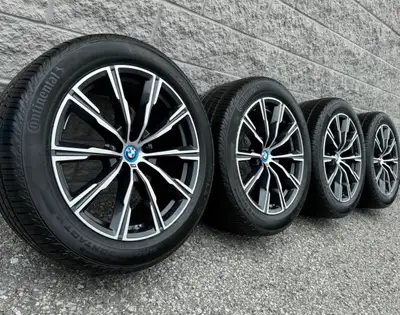 Continental Cross Contact LX Sport SSR Run Flat All Season Tires and original 20 inch BMW X5 / X6 "S...