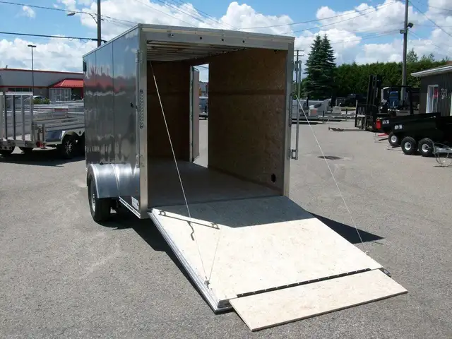 2025 Weberlane ALUMINIUM 6' X 12' V-NOSE 1 ESSIEUX VTT MOTO TRAC in Cargo & Utility Trailers in Laval / North Shore - Image 11