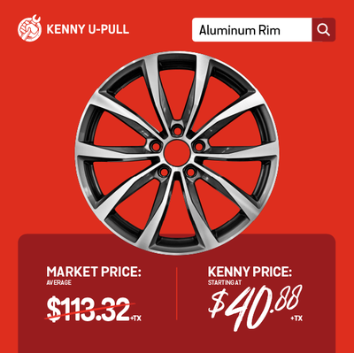 Looking for affordable steel rims for your car or truck? Look no further! At KENNY U-PULL, Canada's...