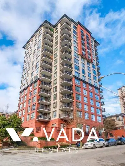 News 1 Bed Apartment Rental 1502-833 Agnes St New Westminster: V