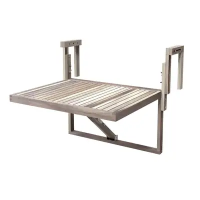 BRAND NEW - Stockholm Acacia Balcony Table by Interbuild... LOT#, View more