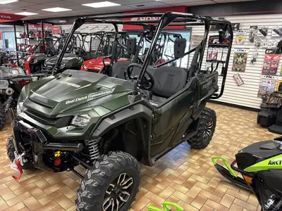 Great savings! Last one. New 2025 Honda Pioneer Trail 5 Seater. Financing available OAC. All rebates...