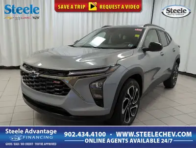 Our versatile 2026 Chevrolet Trax 2RS delivers an athletic design that looks fantastic in Sterling G...