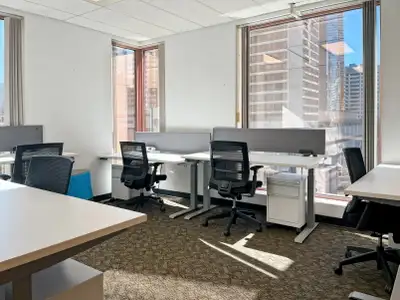 At Regus Vancouver, this coworking space for rent offers a professionally managed environment design...