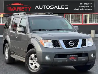 FREE 3000 KM COMPREHENSIVE LUBRICO WARRANTY!! 2005 Nissan Pathfinder 4x4 V6 Powerful, Capable & Read...