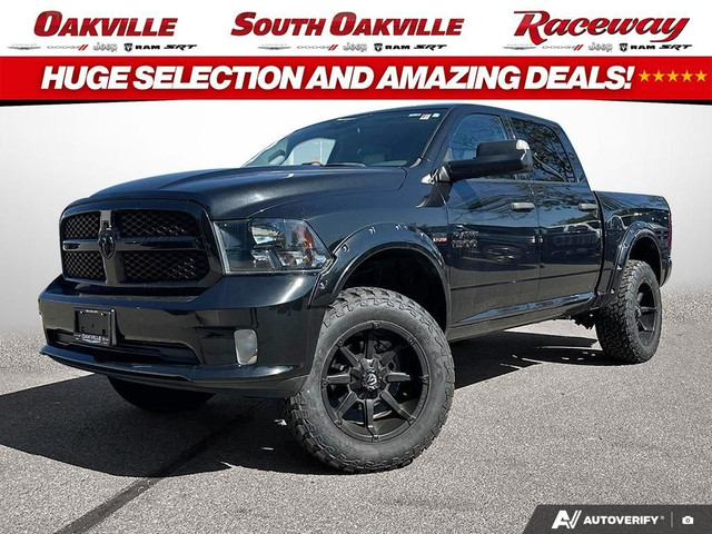 2018 Ram 1500 EXPRESS | BIG TIRES AND RIMS | CREW | V8 HEMI | in Cars & Trucks in Oakville / Halton Region