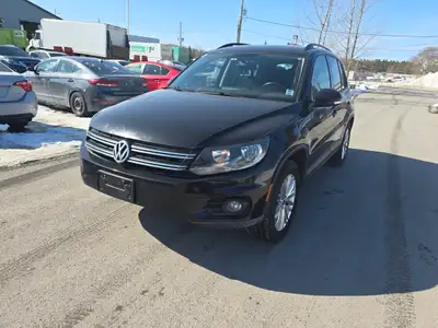 2015 Volkswagen Tiguan Black 141,760 km Well maintained Tiguan in sharp black exterior. Solid perfor...